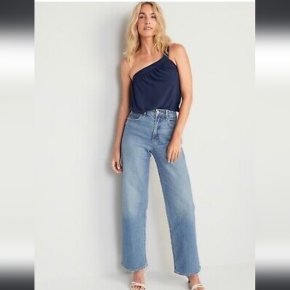 NWT Old Navy One Shoulder Tank - Picture 4 of 5